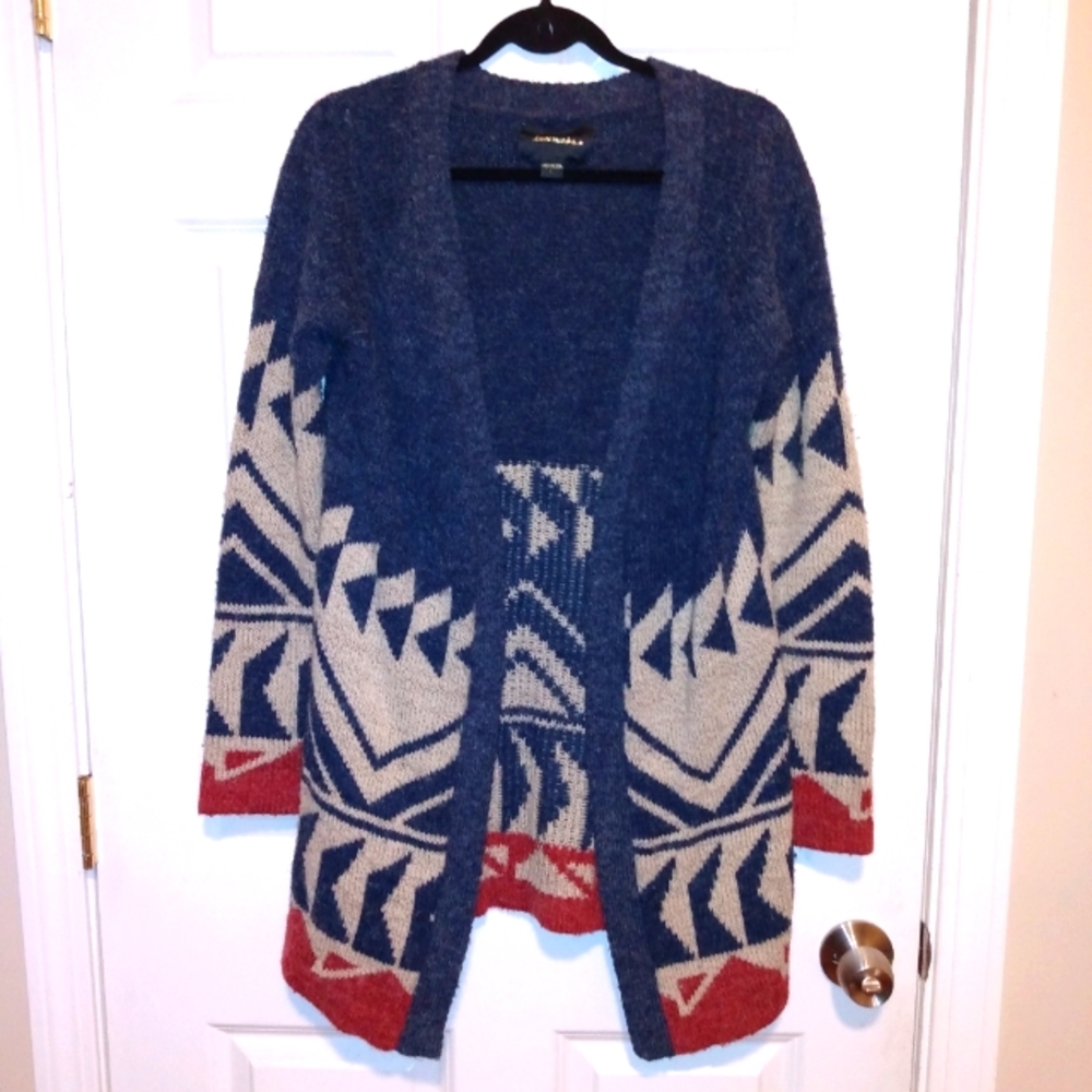 Lovemarks Aztec Cardigan Sweater XL